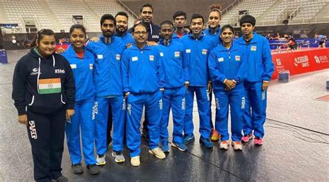 Indian Men Women Tt Teams A Win Away From Securing Tokyo Olympics