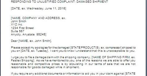 Apology Letter to Customer for Damaged Goods