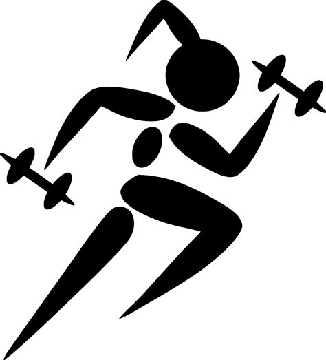 Svg Gym Exercising Girl Fitness Free Svg Image And Icon Svg Silh