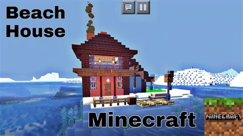 Minecraft Beach House Tour Youtube