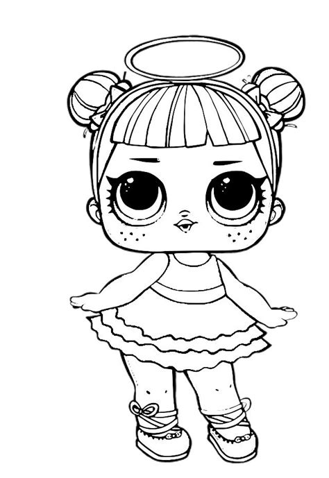 Lol Surprise Dolls Coloring Pages Print Them For Free All The Series
