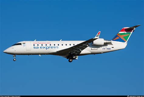 Zs Nmg South African Express Airways Bombardier Crj 200er Cl 600 2b19