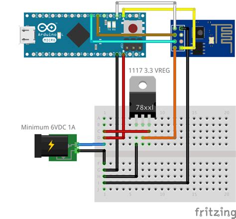Wiring The Cable Esp8266 Arduino Wiring
