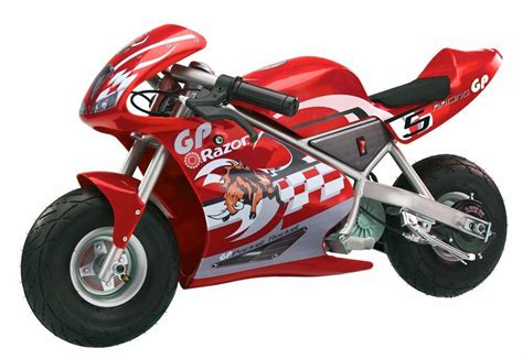 Atv connection offers gas powered motorcycle for kids. Razor Pocket Rocket 24 V Kids Mini Bike 15 MPH Ride On ...