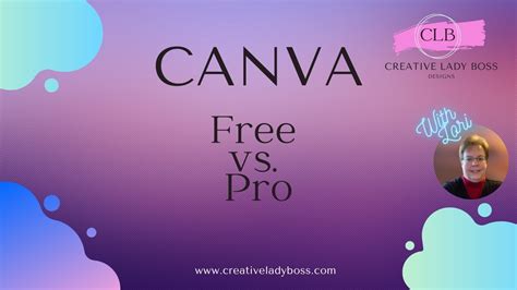 Canva Learn The Differences Between The Free Canva And Canva Pro Youtube