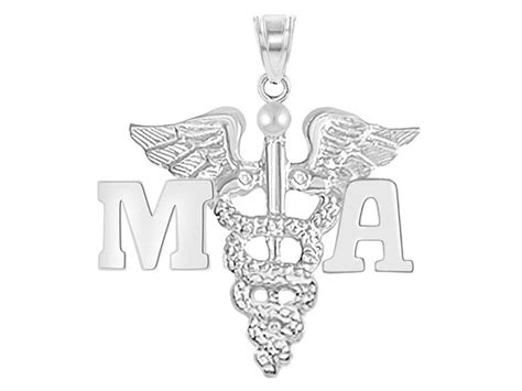 Ma Charm For Medical Assistants Graduation Is Usa Manufactured In Solid