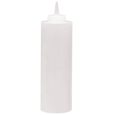 12 Oz Clear Squeeze Bottle With Cap 6