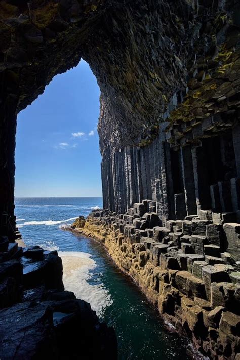 Fingals Cave In Scotland Fingals Cave Places To Travel Places To
