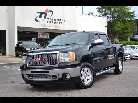Used 2012 Gmc Sierra 1500 Sle Crew Cab 2wd For Sale In Raleigh Nc 27604