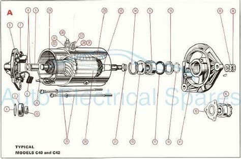Lucas Alternator Starter Motor Diagrams