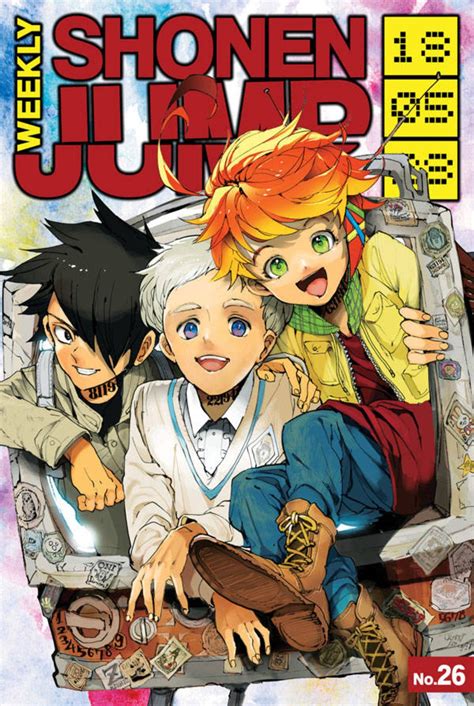 English Shonen Jump Issue 26 Cover The Promised Neverland