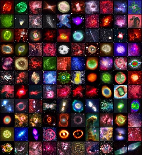 A Collage Of Many Nebulae God S Art Space Stars Galaxies Nebulae