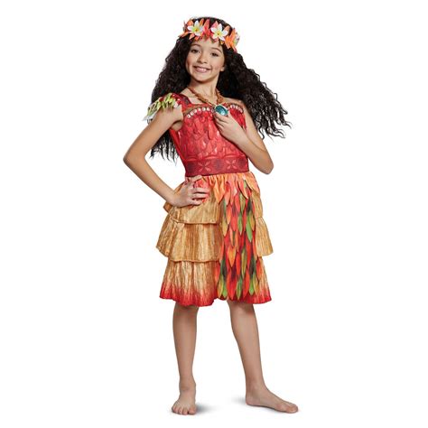 Disney Princess Moana Epilogue Deluxe Girl S Halloween Fancy Dress
