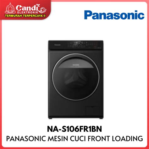 Jual PANASONIC Mesin Cuci Front Loading 10 Kg Mode Easy Drying NA