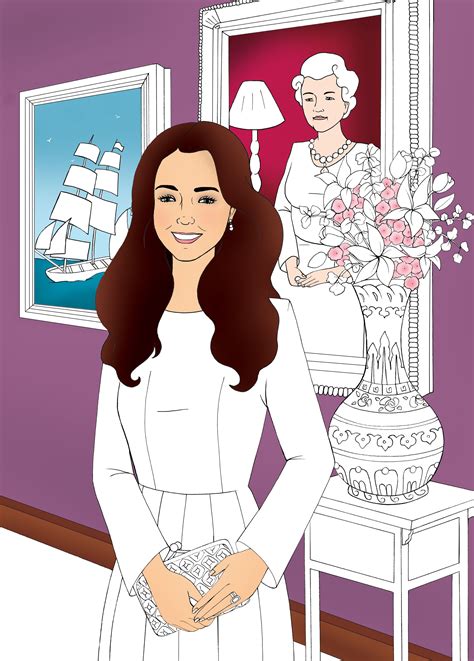 This Princess Kate Coloring Book Will Soothe Your Weary Soul Late