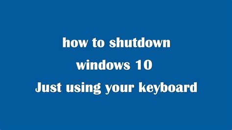 windows 10 shutdown shortcut shortcuts keyboard windows 10 shortcut otosection