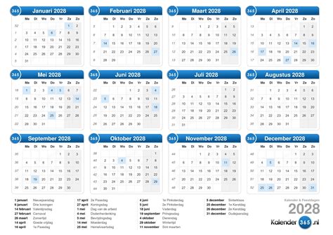 Kalender 2028