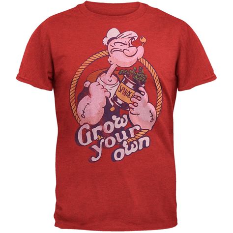 Popeye Grow Your Own Soft T Shirt