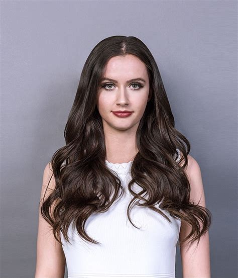 Katherine has wavy hair and loves the curly girl method. Aurora 18" 5 Pieces Blow-Dry Wavy Clip-In Synthetic Hair ...