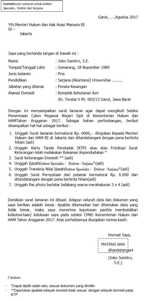 Maybe you would like to learn more about one of these? Contoh Surat Pernyataan Kemenkumham S1 - Download Kumpulan Gambar