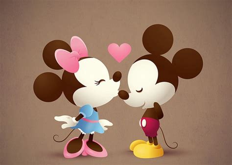 Couple Love Mickey Minnie Image 643747 Sur Favimfr