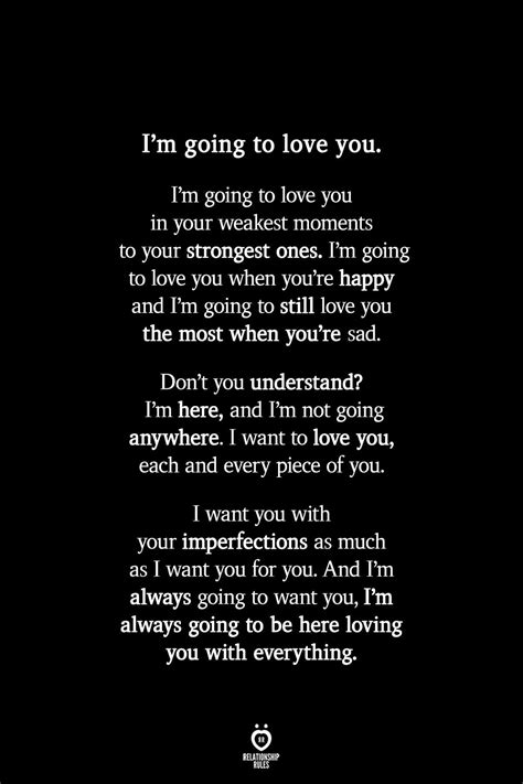 I'm going to love you | Love yourself quotes, Love you poems ...