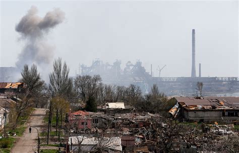 Mariupol Remains Contested As Ukrainian Forces Resist Against About A