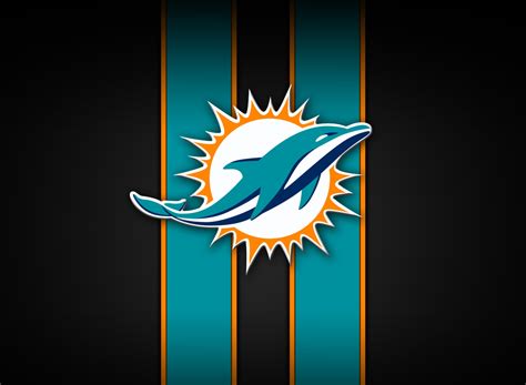 Miami Dolphins Logo Football Club Wallpaper Hd Sports