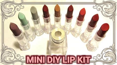Mini Diy Lipstick Kit Youtube