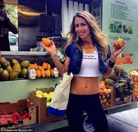 Diet Guru Freelee The Banana Girl Explains How 51 Bananas A Day Makes Her Lean