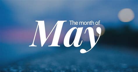Fast Facts About The Month Of May Sequoit Media