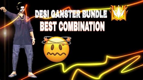 Ytshorts Desi Gangster Bundle Best Combination 😍👌 Shortsfreefire