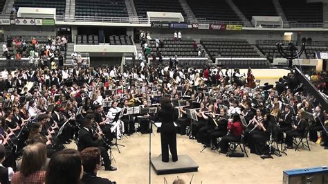 Florence, tuscumbia, muscle shoals, sheffield. Alabama All State Red Honor Band 4 12 2014-National Anthem ...