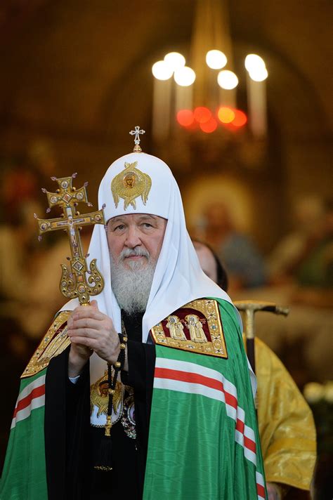 Patriarch Kirill Celebrates Divine Liturgy On The Ninth Anniversary Of