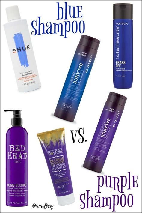 The woman bleached my hair twice in. Blue Shampoo vs. Purple Shampoo | Purple shampoo, Best ...