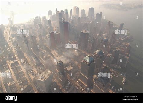 Ground Zero New York Aerial High Resolution Stock Photography And