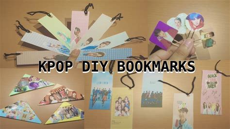 Kpop Diy Bookmarks Taglish Itsfeblyka Youtube
