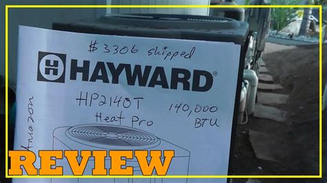Hayward Hp21404t Heatpro Review Youtube