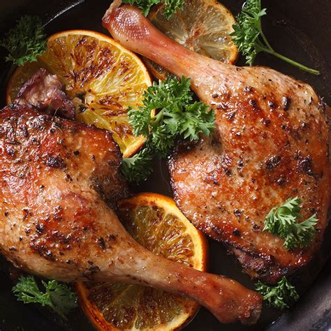 Recette Cuisses de canard à lorange au Cookeo