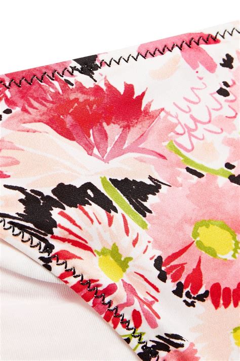 Stella Mccartney Linda Floral Print Low Rise Bikini Briefs The Outnet