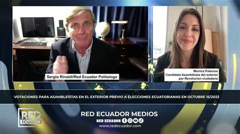Entrevista Candidata Asambleísta Del Exterior Monica Palacios Red Ecuador