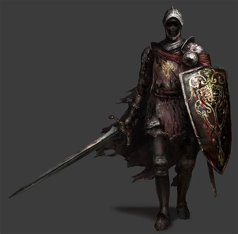 Hd Wallpaper Knight Wearing Gray And Red Armor Dark Souls Dark Souls