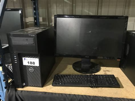 Dell Precision Tower 3620 Includes Monitor And Keyboard Harddrive