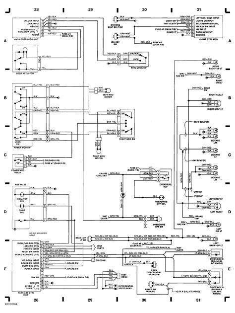 Engine control wiring diagram 1991 92 rodeo with 26l engine. 1996 Isuzu Rodeo Wiring Diagram - Wiring Diagram