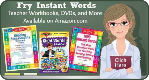Fry 1000 Instant Words For Teaching Reading Free Flash Cards And Word