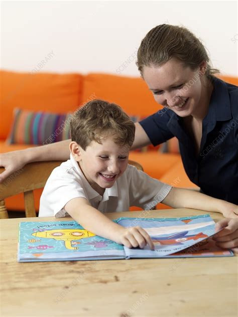 Learning to read - Stock Image - F003/3560 - Science Photo ...