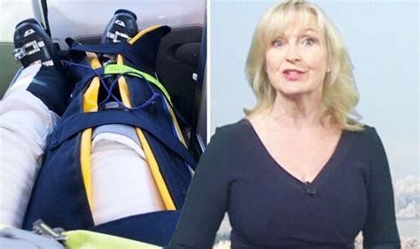 Carol Kirkwood Reacts As Bbc Colleague Carted Off After Terrible
