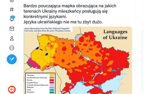 FakeHunter Czy jak pokazuje mapka językiem ukraińskim posługują