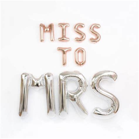 Miss To Mrs Balloons Hen Party Balloons Hen Party Decorations Celebration Balloons