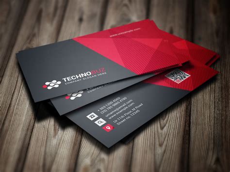 Vision Modern Business Card Template Modern Business Cards Business
